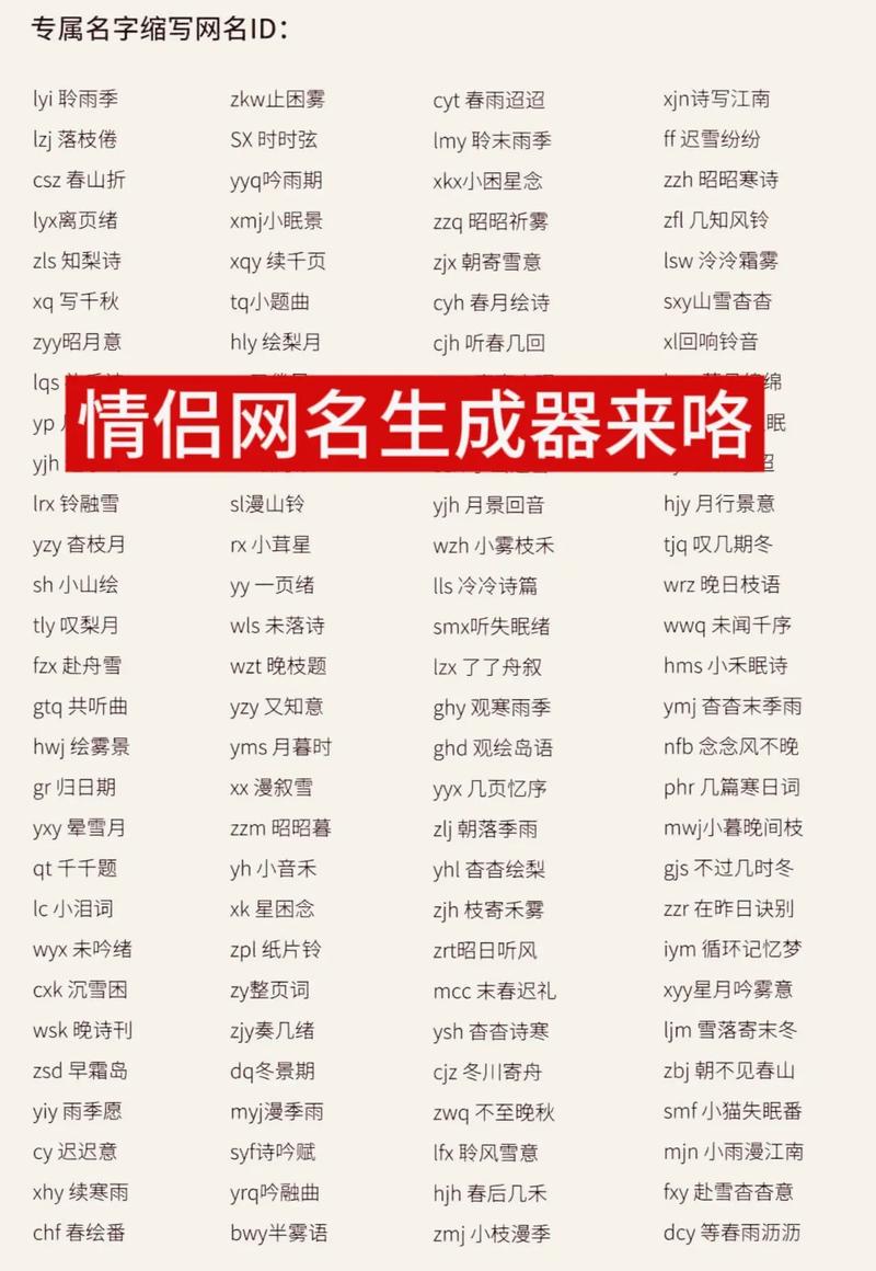CP名字谐音生成器网站