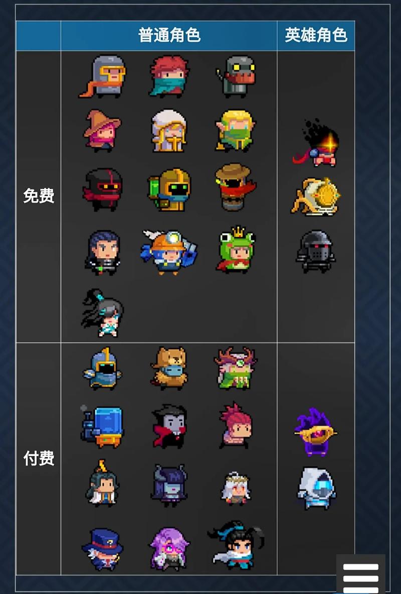 元骑士破解版全部角色解锁图标